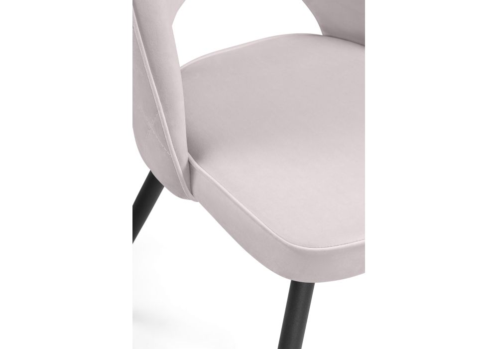 Стул на металлокаркасе Клэйн MR-28 / черный