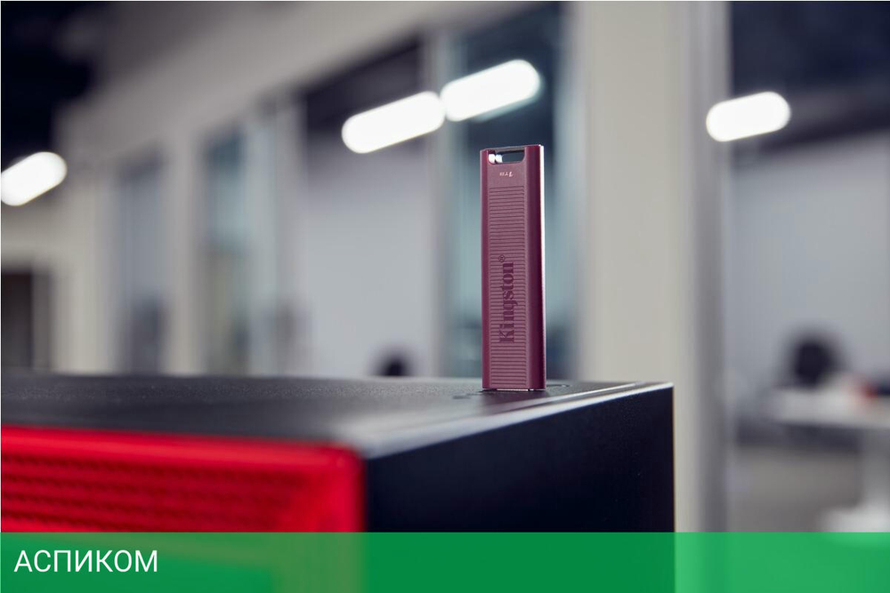 USB Flash-накопитель Kingston Data Traveler Max 1TB бордовый (DTMAXA/1TB)