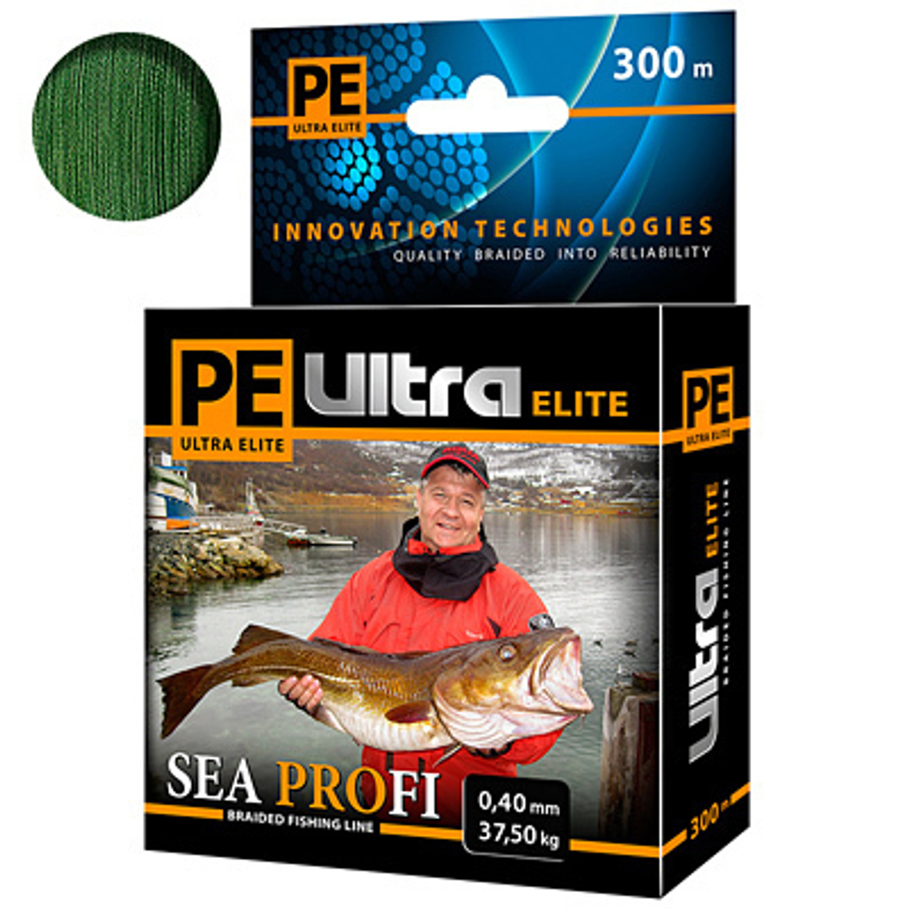 Плетеный шнур для рыбалки AQUA PE ULTRA ELITE SEA PROFI