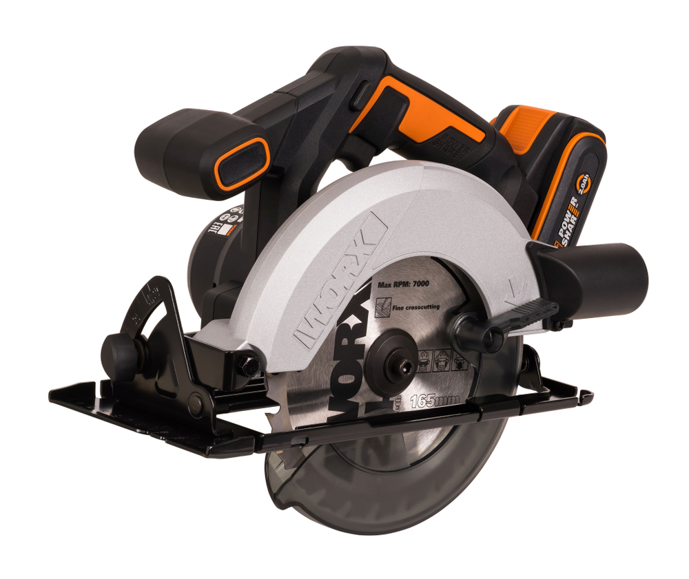 Дисковая пила аккумуляторная WORX WX526