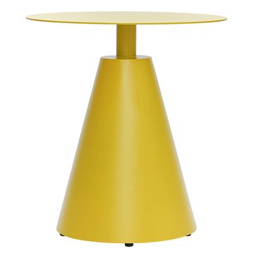 Столик кофейный marius, D50 см, желтый