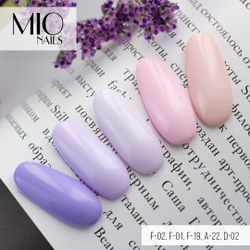 Гель-лак MIO NAILS F-02. Глициния, 8мл