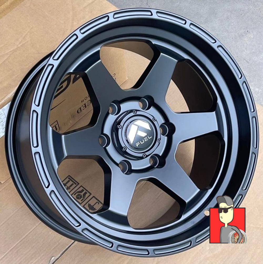 Комплект дисков Fuel Off-Road 17x9 et0 6x139.7