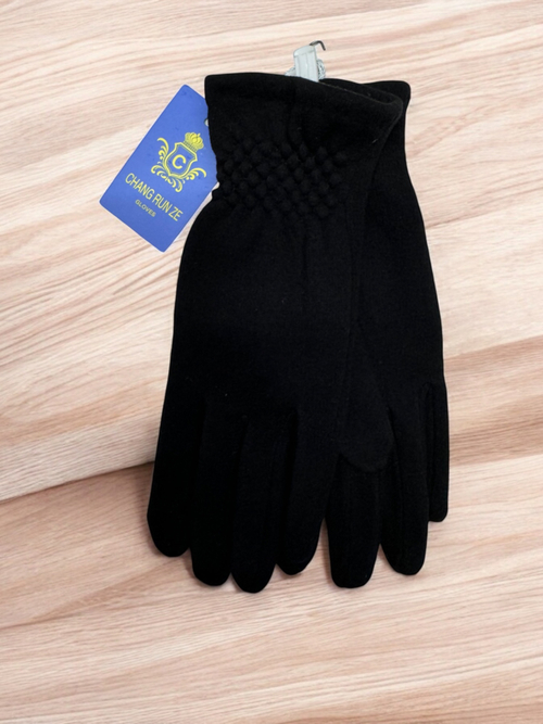 Перчатки. Женские. Верх: Трикотаж. Подклад: Плюш-флис. 12 шт в упаковке.