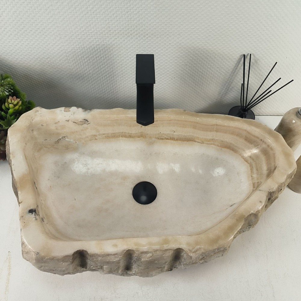 Раковина из оникса Erozy White EO-64778 71*41*16 0173