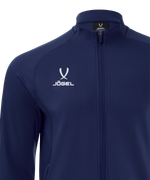 Джемпер тренировочный на молнии JÖGEL PREMIER PerFormDRY Training FZ Jacket, темно-синий