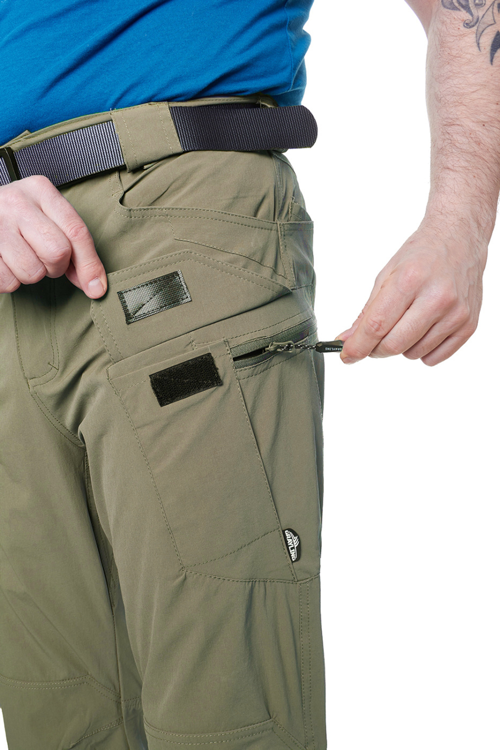 Брюки GRAYLING "Каст" (нейлон), Хаки