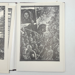 [Автограф художника] Харламов С. На поле Куликовом : гравюры художника, 1980.