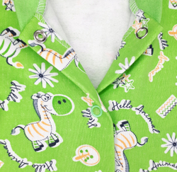 Боди Зебра (зелёный)