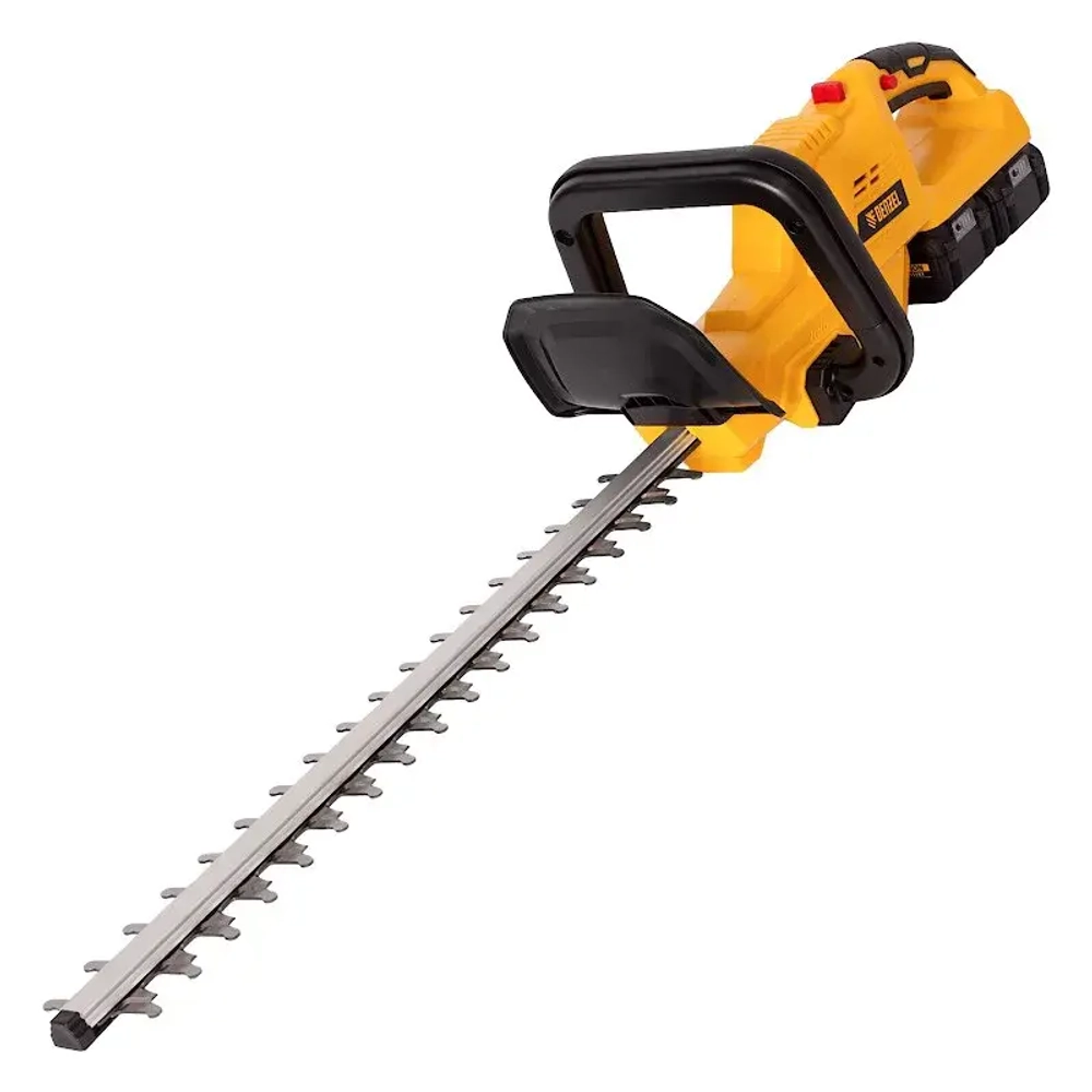 DENZEL RBC510-36 кусторез аккумуляторный li-ion, 36 в, нож 510 мм, поворотная ручка (2 x 4 Ач, ЗУ) 59410