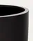 Aiguablava Кашпо из черного цемента Ø 62 см