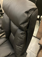 Кресло Фортуна-5 (10) перф черн к/з черн Мех качания п Директор (в разборе)