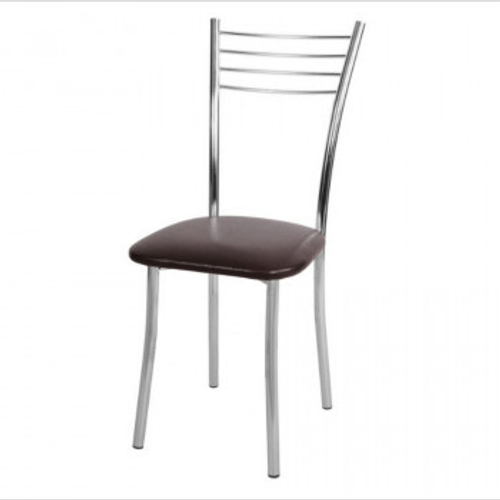 Стул Квинтет (Хром, каркас СТ) Сиденье (трапеция кож.зам 22 мс) Мир стульев