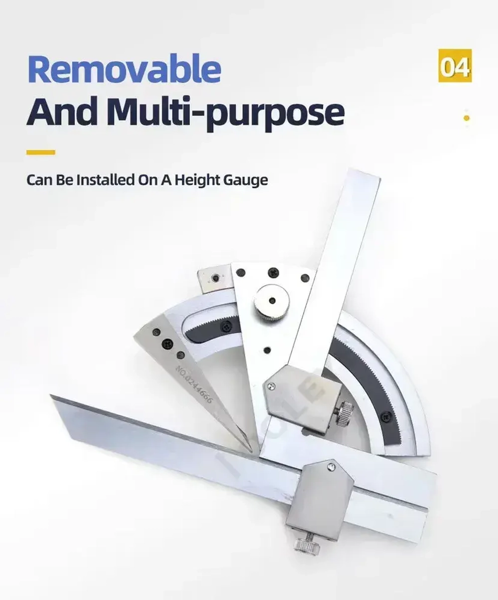 Угломер 150мм х 150мм, Нержавеющая сталь