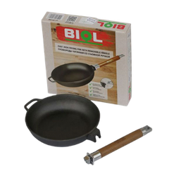 Сковорода чугунная со съемной ручкой Биол 0126