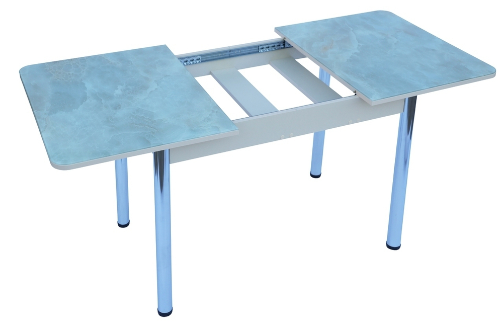 Стол раздвижной со стеклянной поверхностью  СТД3  1100*700 (1500)