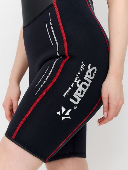 Гидрокостюм Sargan Nero 2.0 Shorty lady 3 мм черный