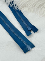 Молния тракторная темно-лазурный ( пыльно-синяя )