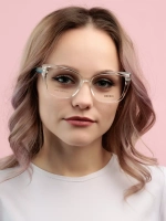 Прозрачная оправа для очков для зрение