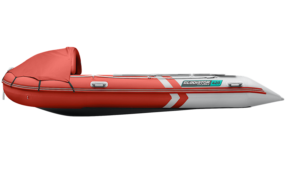 Лодка ПВХ Gladiator Active C420AL с алюминиевым полом -