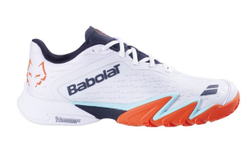 Мужские кросовки для Padel Babolat Premura 3 Lebron - white/orange