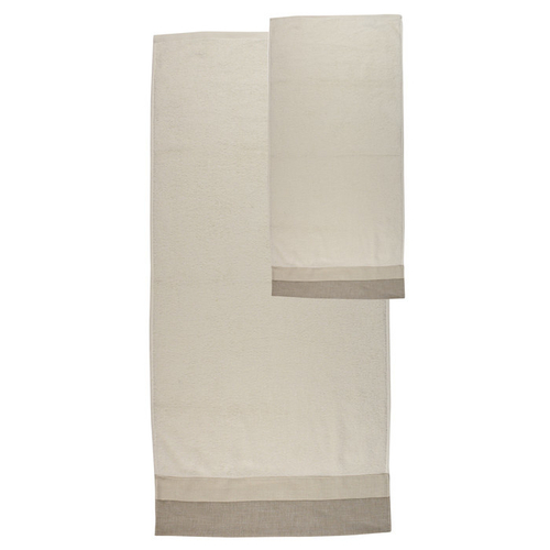 Набор из 2-х полотенец "Джакаранда" кремовый 38х58см/55x104см