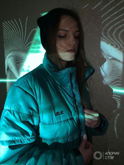 Куртка BLK Crown Tremor пуховик (aqua)