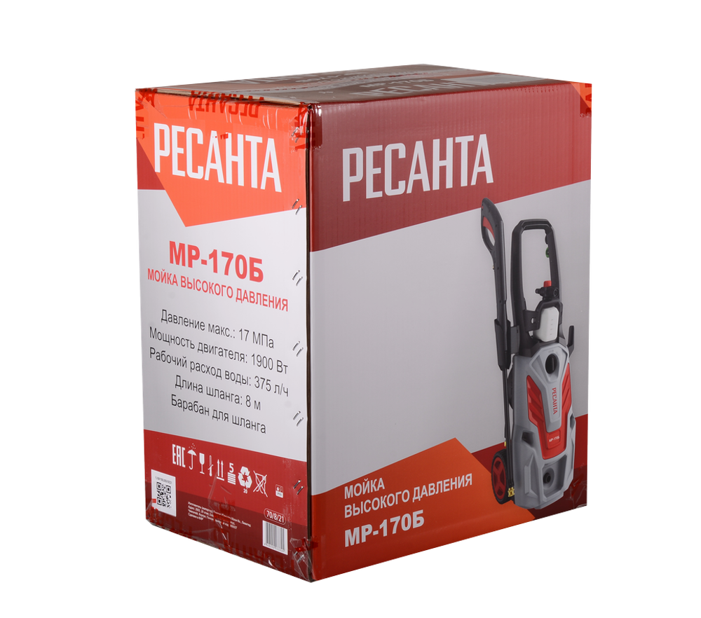 Мойка высокого давления Ресанта МР-170Б