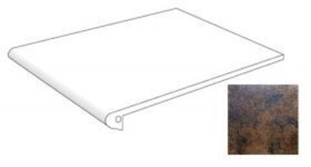 Exagres Metalica Peldano Cherry 33x33