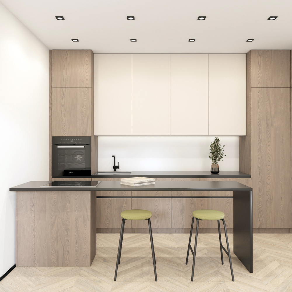 DK3015-BK Встраиваемый светильник влагозащ., IP 44, 50 Вт, GU10, черный, алюминий