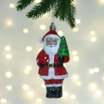 Елочная игрушка «Волшебный Дедушка» 5,5*4,5*12 см