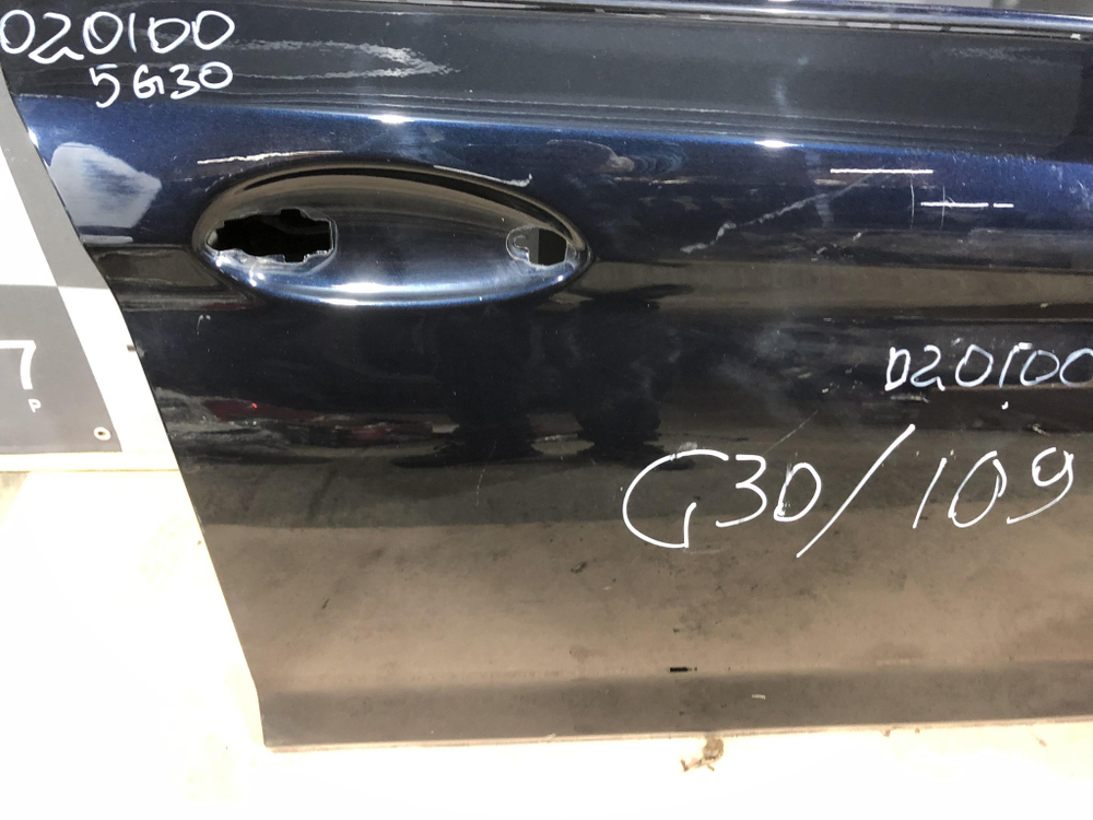 Дверь передняя правая BMW 5 (G30) 16- БУ Оригинал 41007408962