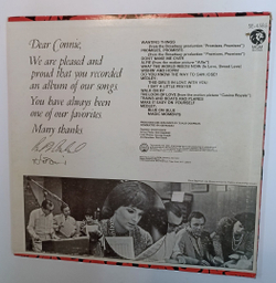 Connie Francis Sings Bacharach And David (US 1968)