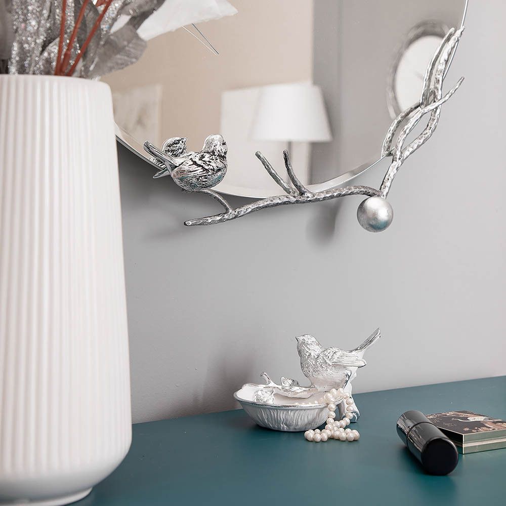 Зеркало настенное Терра Бранч Айс Античное Серебро