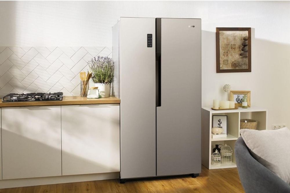 Отдельностоящий холодильник Gorenje NRS918FMX