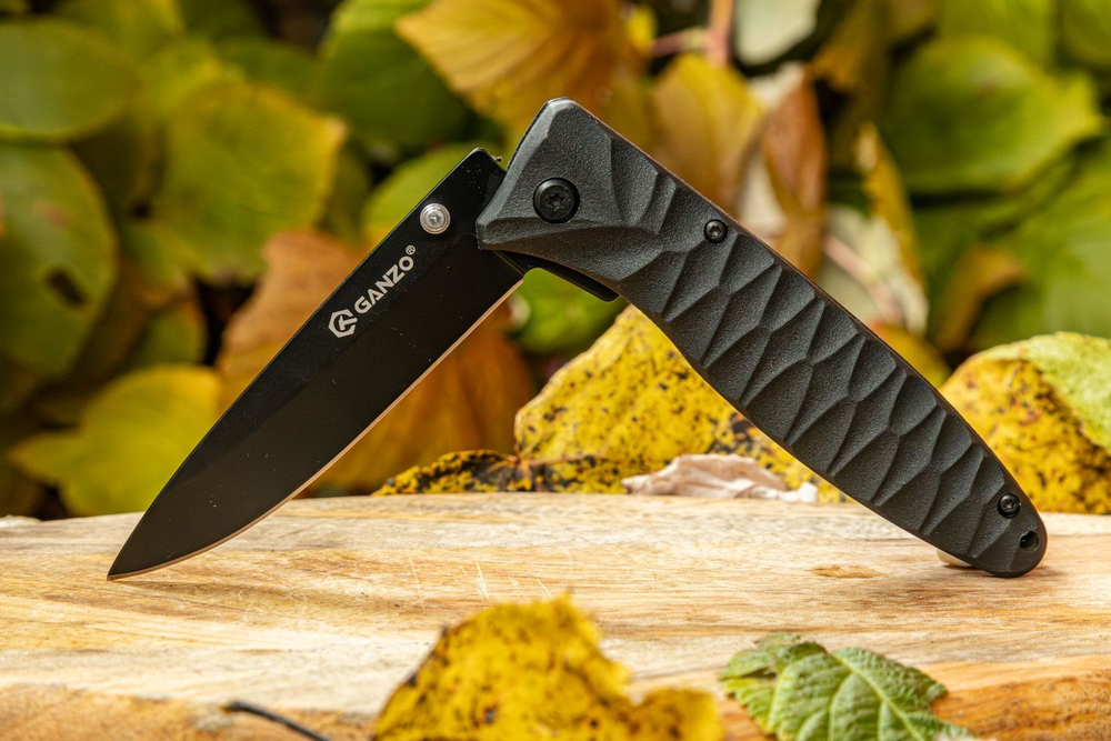 Нож туристический Ganzo G620 зеленый, G620g-1