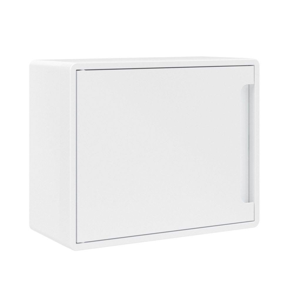 Щиток 8 мод настенный FRAME, белый с белой дверцей, с 2 шинами PEN на 6 и 8 отв.