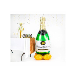 Шар напольный Шампанское, под воздух