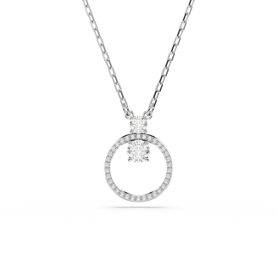 CONSTELLA:PEND CZ WHITE/RHS