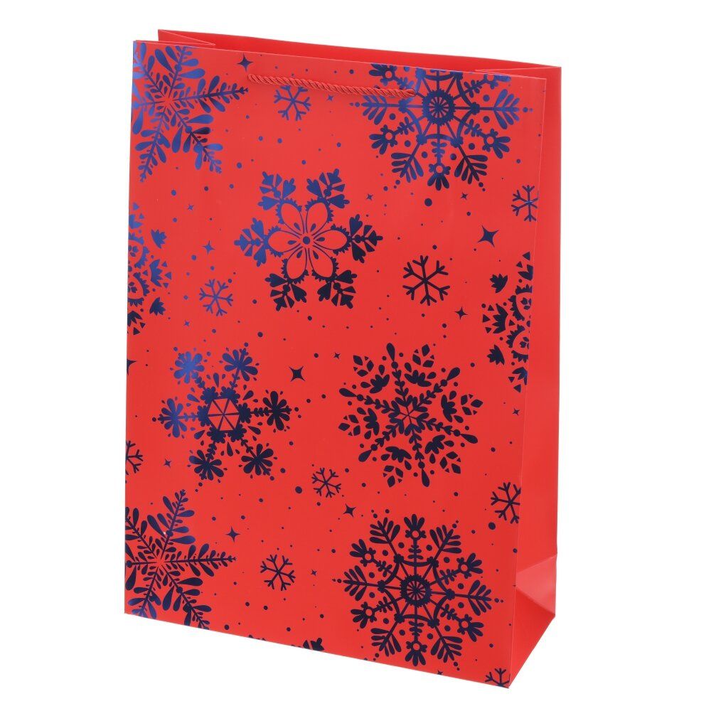 GAEM Пакет подарочный L (бумага 210г/м2, блок 12шт), L31 W12 H44 см, 4в.