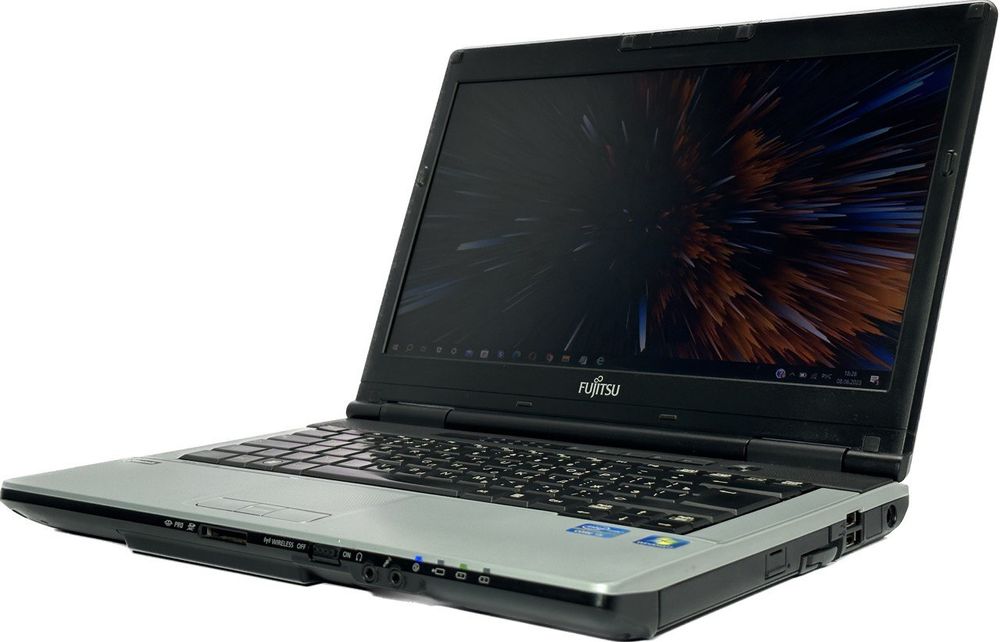 14" Уценённый ноутбук Fujitsu LifeBook S751 i5 (1366x768, Intel Core i5-2520M, RAM 4ГБ, SSD 128ГБ, Intel HD Graphics 3000, Win 10 Pro)