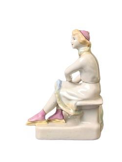Фарфоровая Статуэтка "Фигуристка" (Полонне ЗХК)