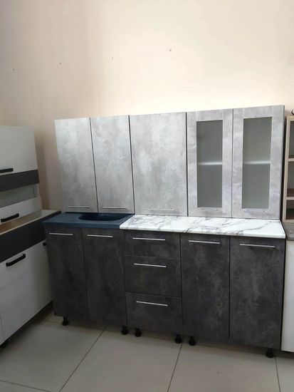 цемент светлый / цемент темный реальное фото