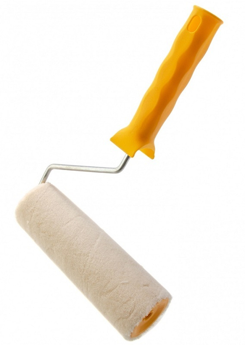 80229 Валик "Лаки", 180 мм, ворс 5 мм, D - 48 мм, D ручки - 6 мм, велюр Сибртех