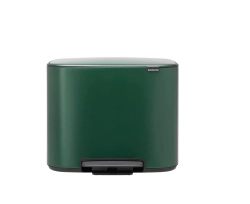 Brabantia Корзина для сортировки мусора Bo 3x11 л зеленая (повреждена)