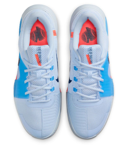 Мужские кроссовки теннисные Nike Zoom GP Challenge 1.5 HC - hydrogen blue/midnight navy