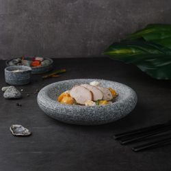 Салатник 420 мл d 20,8 см h4,5 см Stone Untouched Taiga P.L. Proff Cuisine [1]