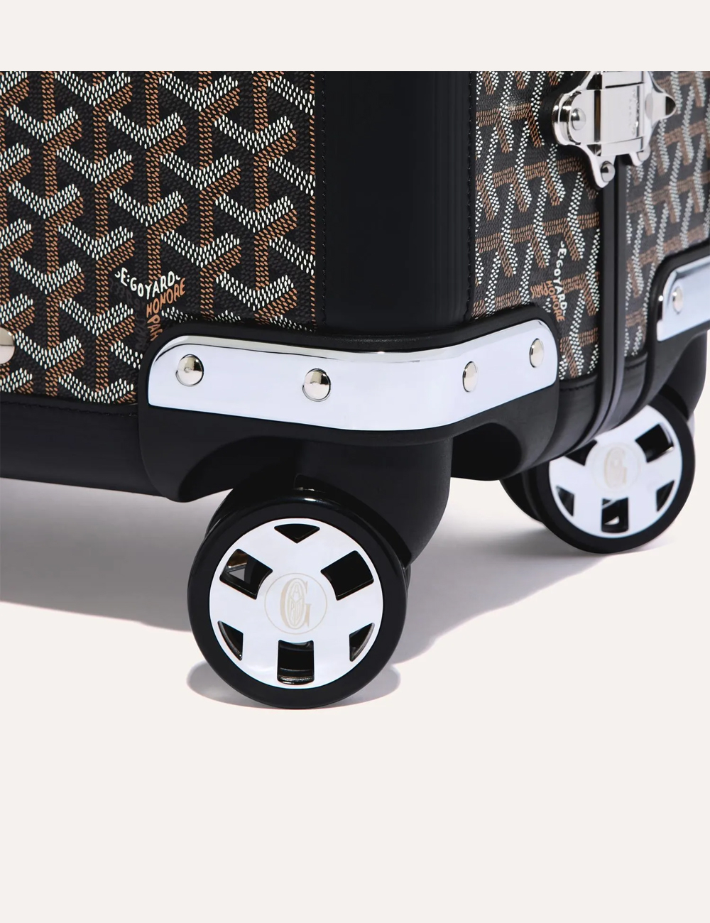 Чемодан Goyard Bourget PM Trolley Case "Black"