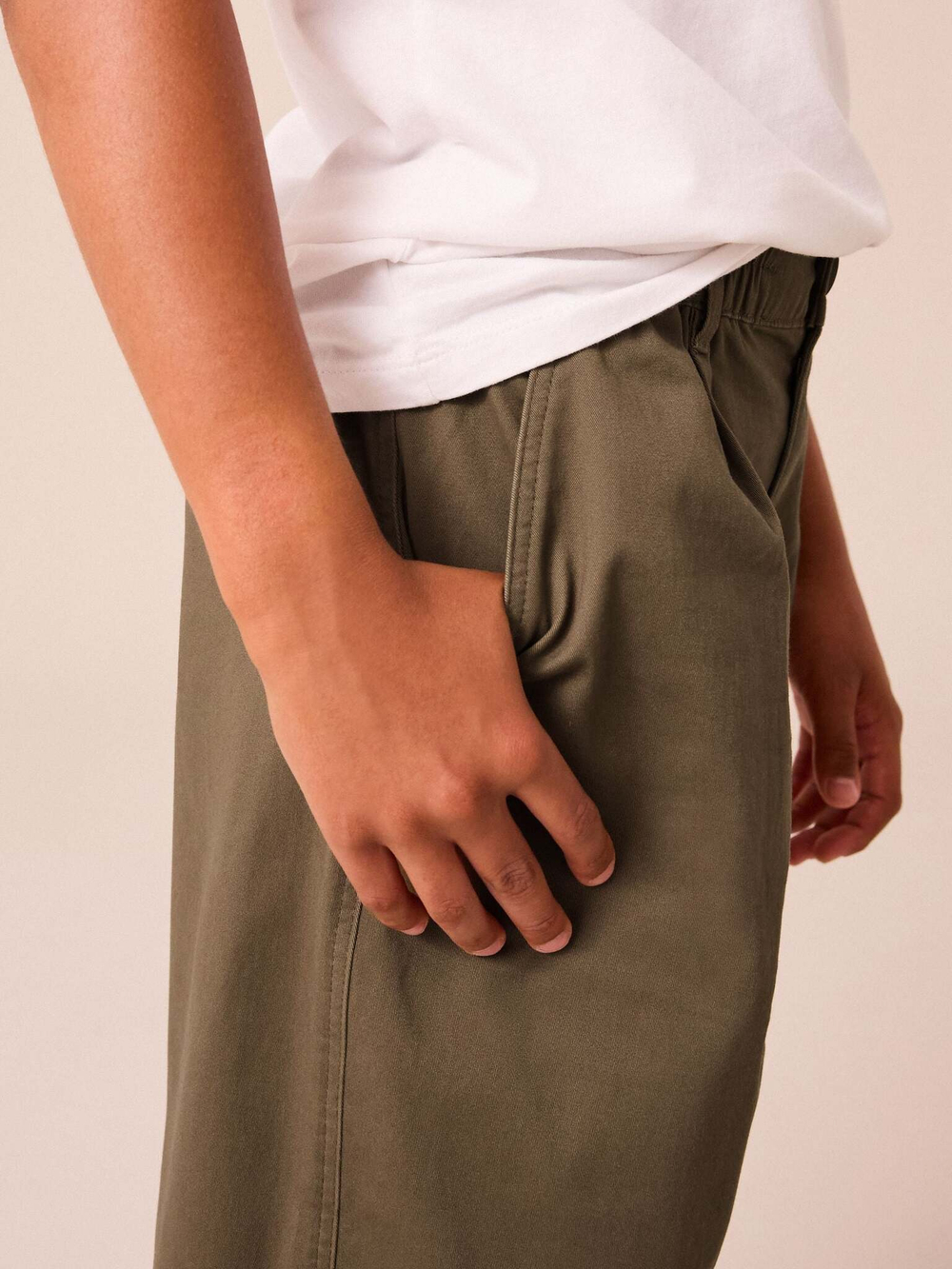 Брюки для мальчика Next B33-336, Хаки