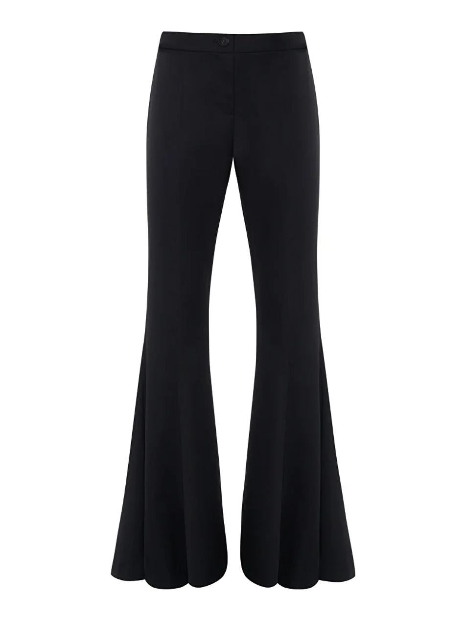 Брюки джинсовые клеш